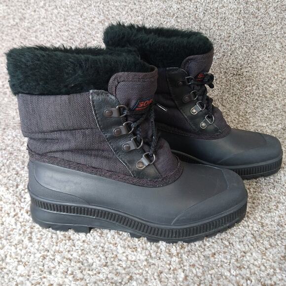 Sorel Kaufman Women's Size 7 Lace Up Snow Boots - Picture 1 of 8